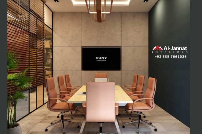 3D Office Design - Al-Jannat Interiors